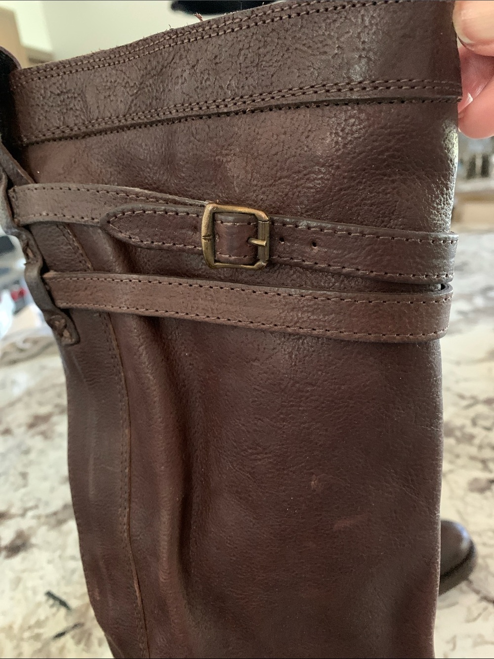 Frye authentic soft leather boot - Picture 4 of 9